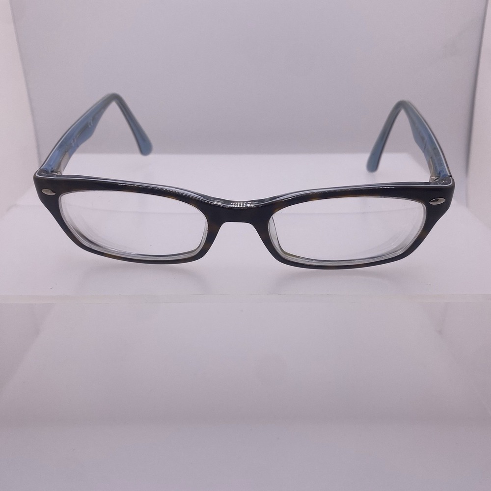 Ray-Ban Eyeglasses Women FRAMES ONLY RB 5150 50-19-135 Brown Tortoise Blue 485 - Picture 2 of 16